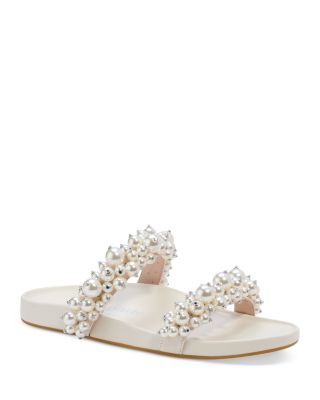 kate spade new york Women's Rosa Slip On Embellished Sandals