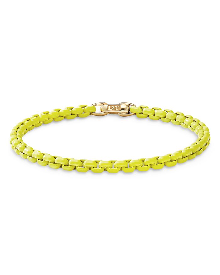 David Yurman - Acrylic & 14K Yellow Gold Bel Aire Chain Bracelet in Yellow