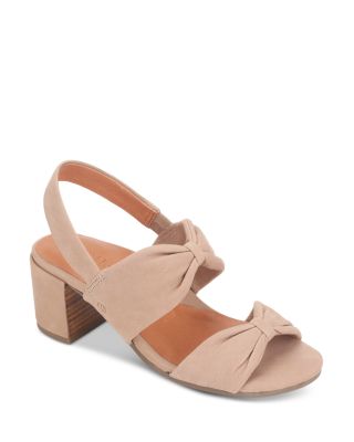 Charlene Knotted Slingback Sandals 