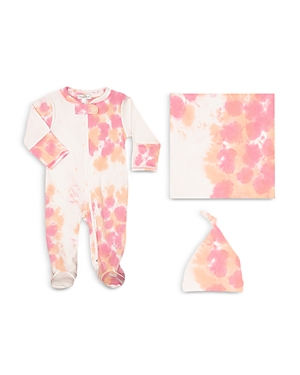 Noomie Unisex Tie Dyed Hat, Footie & Blanket Set - Baby Noomie Unisex Tie Dyed Hat, Footie & Blanket Set - Baby