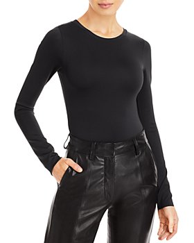 Black Ribbed Cutout Long Sleeve Bodysuit – LA CHIC PICK