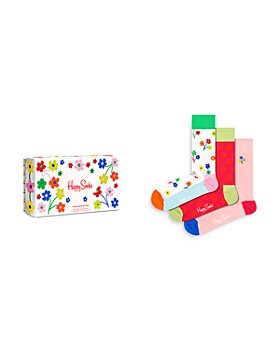 Happy Socks - Flower Socks Gift Box, Set of 3