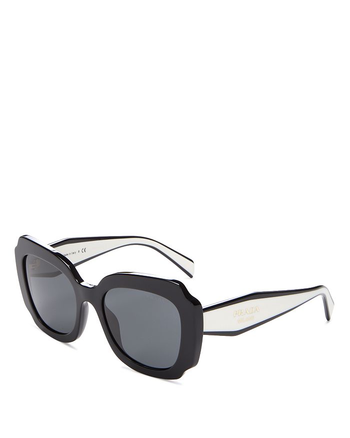 Prada Women's Geometric Sunglasses, 52mm | Bloomingdale's