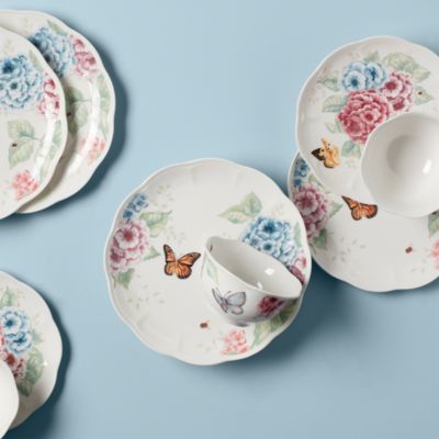 Butterfly Meadow 12 Piece Dinnerware Set