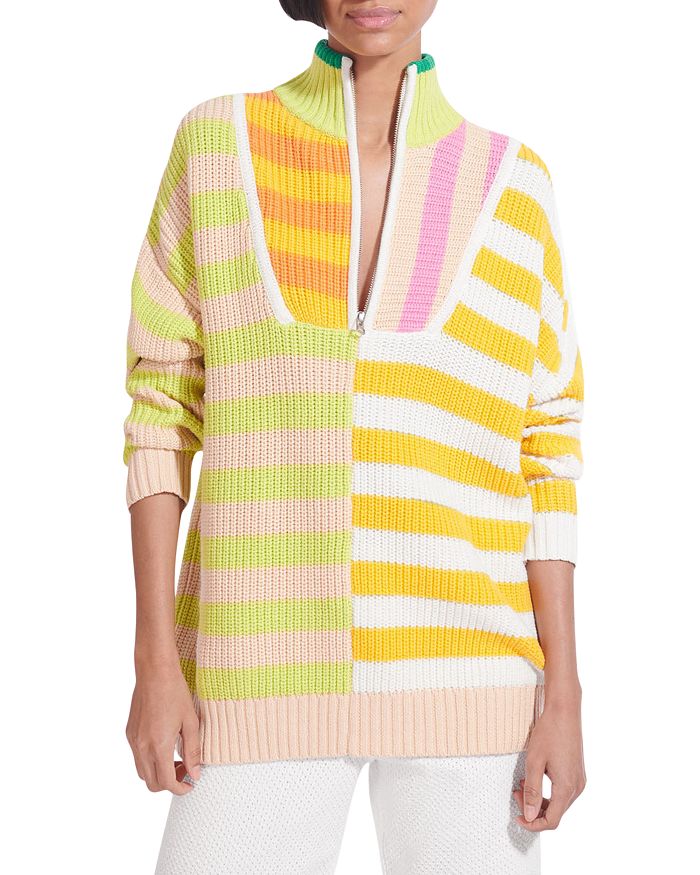STAUD Hampton Cabana Striped Sweater | Bloomingdale's