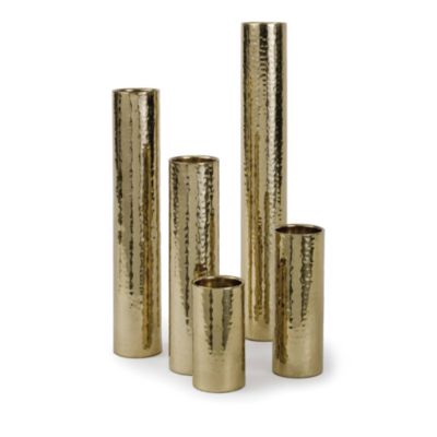 Regina Andrew - Hammered Bud Vase, Set of 5