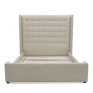 Bloomingdale's Artisan Collection Emery Tufted King Bed In Smoke