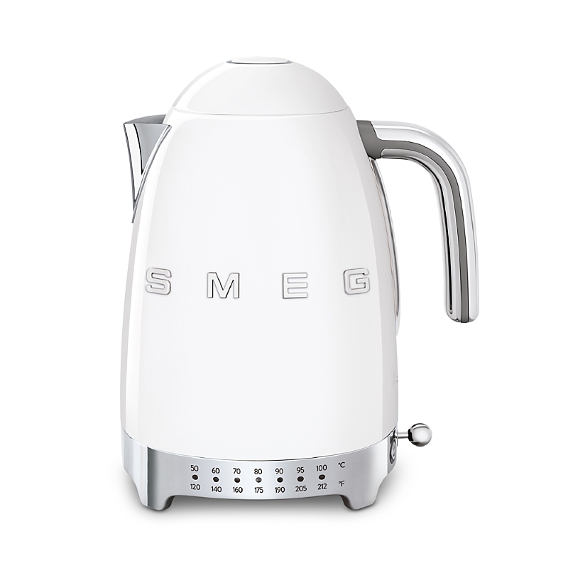 Smeg '50s Retro Variable Temperature Kettle In White