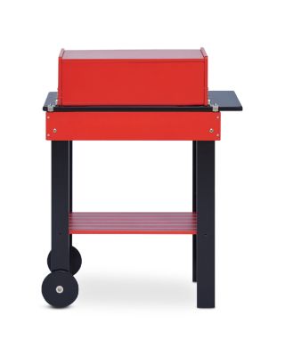 Kids Little Help Wood Backyard BBQ Red Play Kitchen - Ages 3+