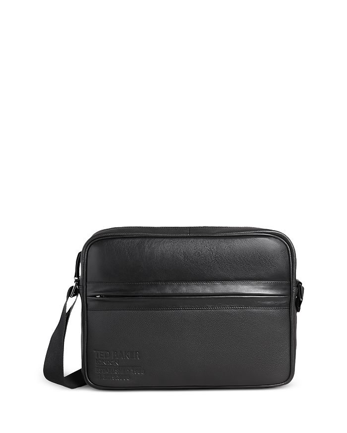 Ted baker hotsell leather messenger bag