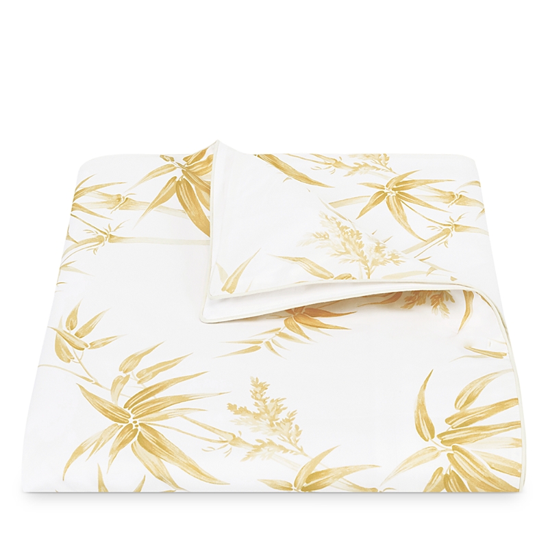 Matouk Dominique Duvet Cover, Full/queen In Yellow