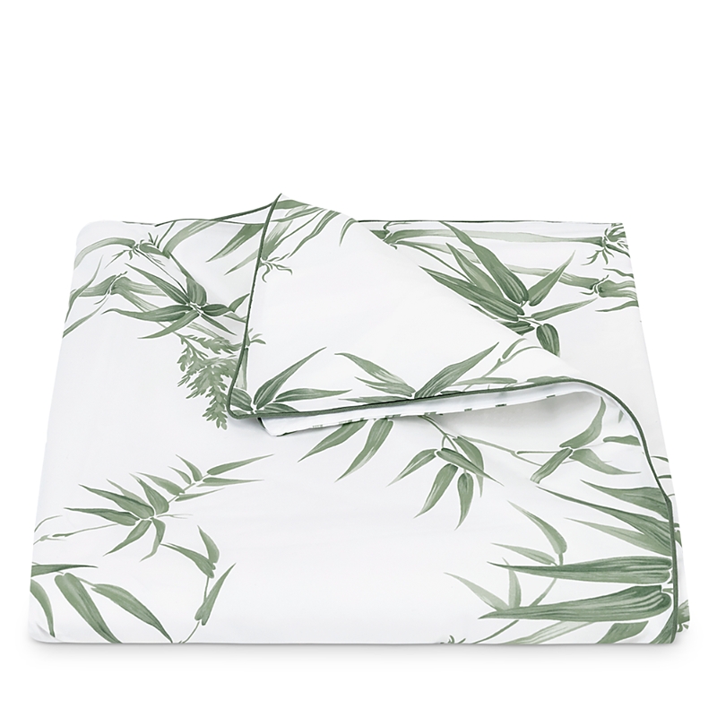 Matouk Dominique Duvet Cover, Full/queen In Palm