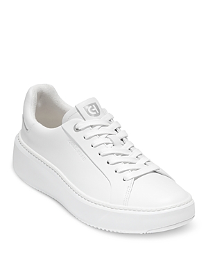 Shop Cole Haan Women's Grandpro Topspin Sneakers In White/white