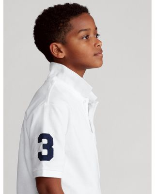 Boys' Cotton Mesh Polo - Big Kid