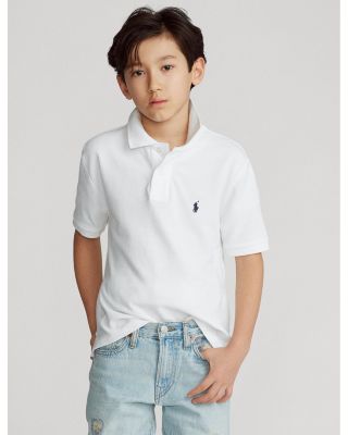Boys' Solid Mesh Polo - Big Kid