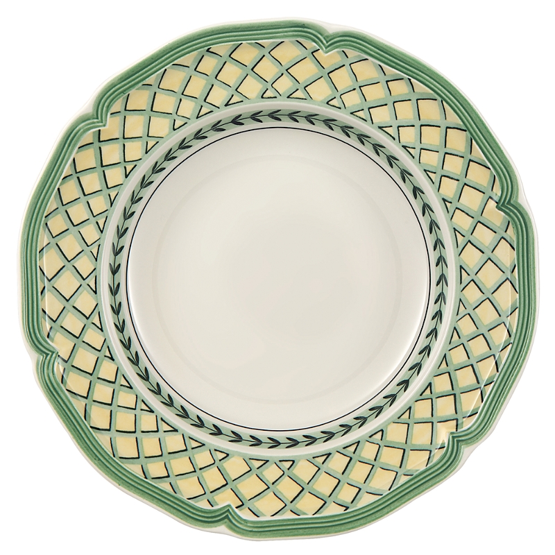 Villeroy & Boch French Garden Rim Soup Bowl In Orange