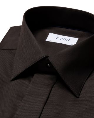 black dress shirt with design