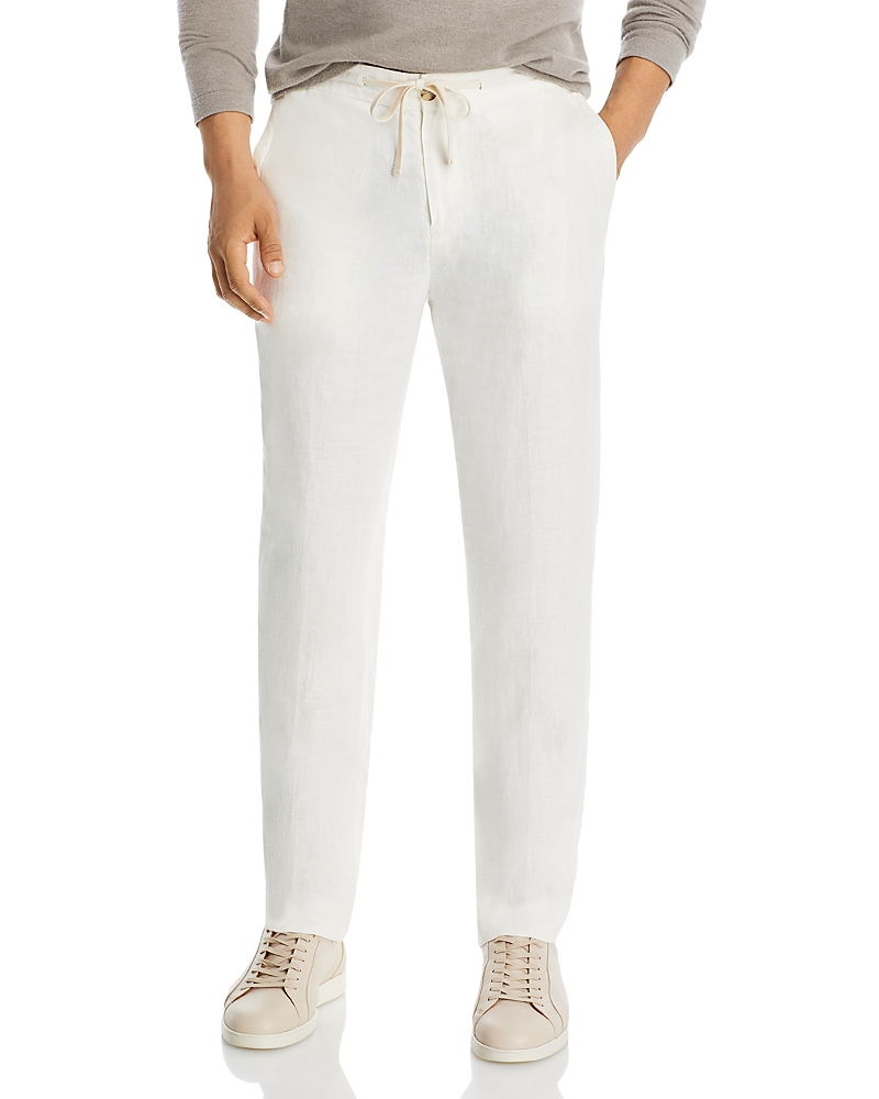 Vince Lightweight Hemp Pants In Bone
