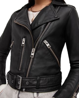 Balfern Leather Biker Jacket