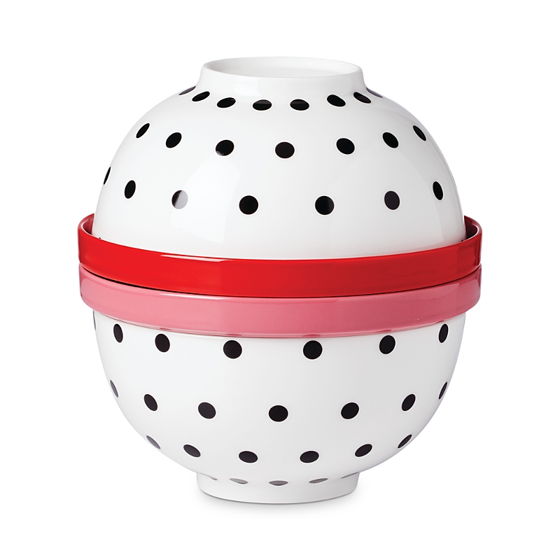 Kate Spade Luna 8-piece Nesting Dinnerware Set In Multi
