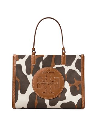 Ella printed store canvas tote