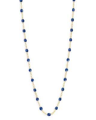 Gigi Clozeau 18K Yellow Gold Classic Gigi Resin Bead Collar Necklace, 17.7