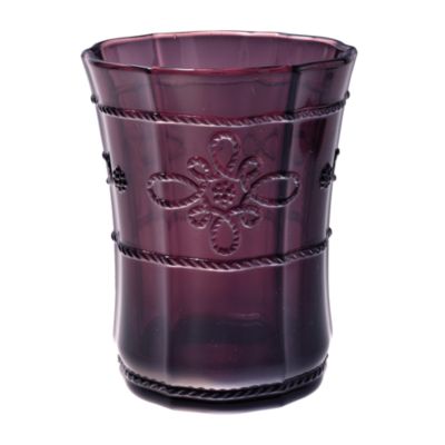 Juliska - "Colette" Small Beverage Glass, Plum