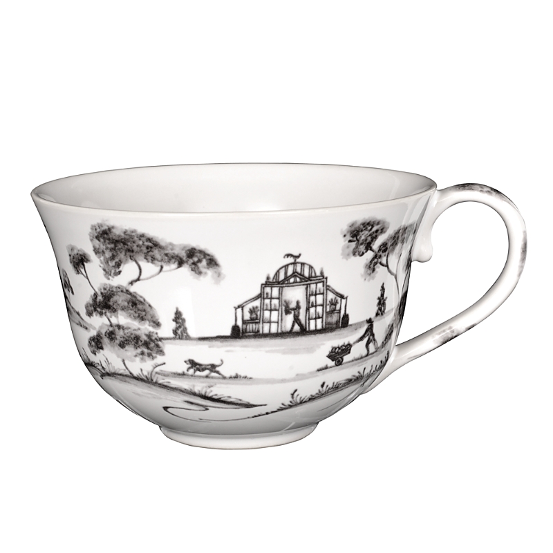 Juliska Country Estate Blue Tea/Coffee Cup Garden Follies