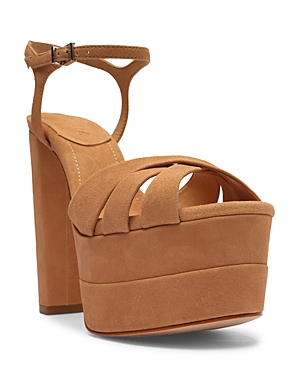 SCHUTZ WOMEN'S KEEFA PLATFORM HIGH BLOCK HEEL SANDALS