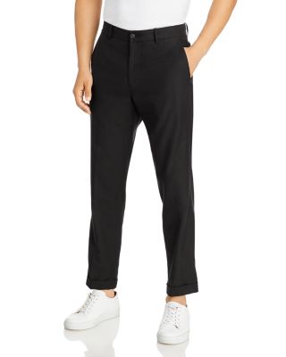 tapered cuffed trousers