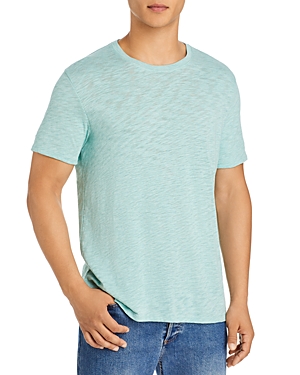 Atm Anthony Thomas Melillo Slub Jersey Short Sleeve Tee In Heather Iceberg