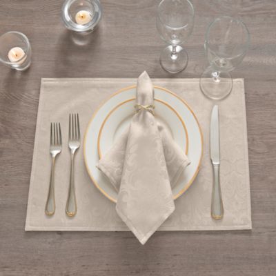 Caiden Elegance Damask Napkins, Set of 4