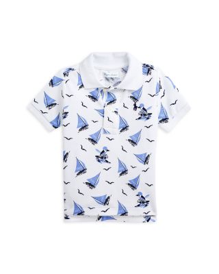 Ralph Lauren - Boys' Polo Bear Cotton Mesh Polo Shirt - Baby