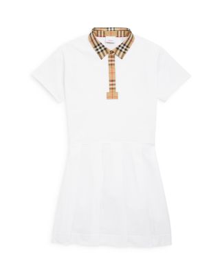 Burberry - Girls' Sigrid Piqu&eacute; Polo Dress - Little Kid, Big Kid