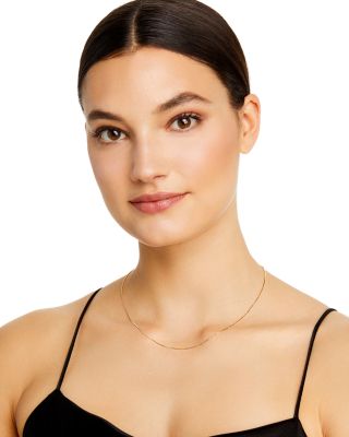 Box Link Chain Necklace in 14K Yellow Gold 