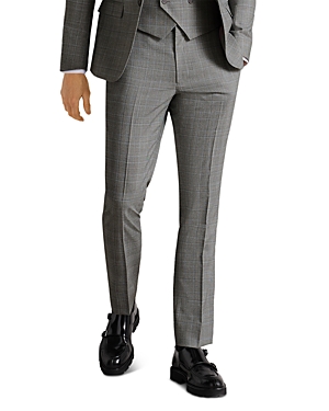 Ted Baker Tynets Check Slim Fit Suit Trousers