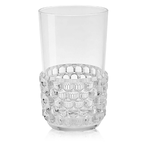Shop Kartell Jellies Long Drink Glass, Set Of 4 In Crystal