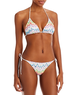 Missoni Mare Bright Multicolor Chevron Bikini Set
