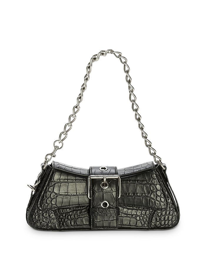 Balenciaga Lindsay Embossed Leather Shoulder Bag Bloomingdale's