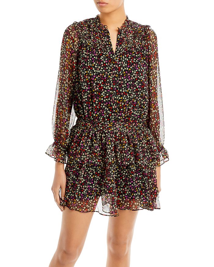 Joie Elsverre Ruffled Mini Dress Bloomingdale s