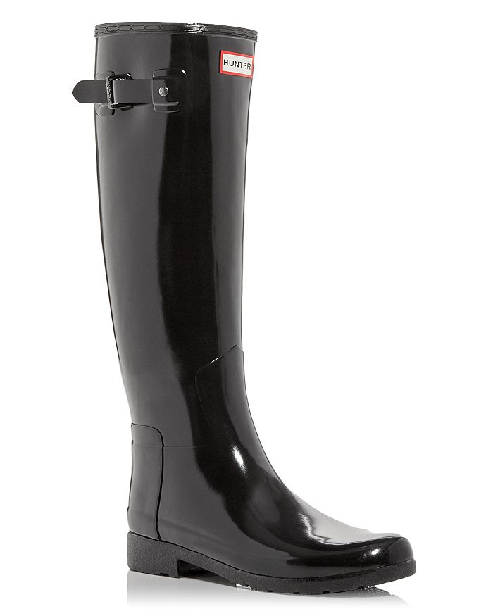 Hunter Women's Original Refined Tall Gloss Rain Boots | Bloomingdale's