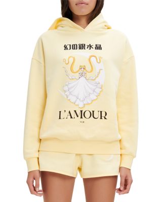 Maje - Tipower L'Amour Graphic Hoodie