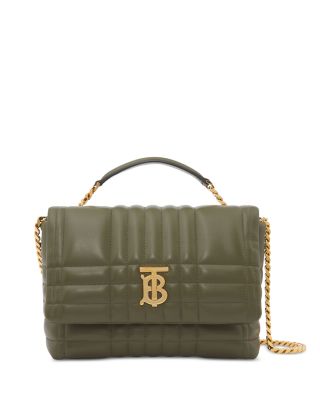 Burberry - Lola Small Quilted Leather Satchel