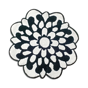 Missoni Otil Flower Bath Mat In Black/white