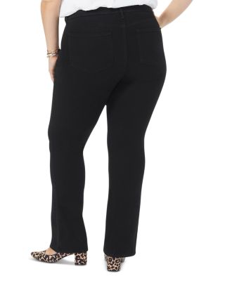 Barbara High Rise Bootcut Jeans in Black
