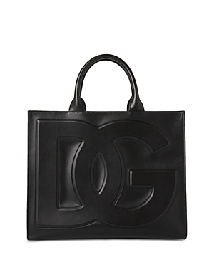 Dolce & Gabbana Medium Calfskin Dg Daily Shopper