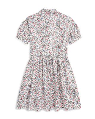 Ralph Lauren Girls' Floral Cotton Oxford Shirt Dress - Big Kid |  Bloomingdale's Kids