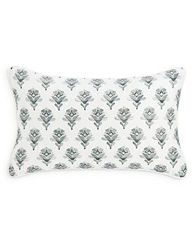 Sky - Embroidered Foulard Decorative Pillow, 14" x 24" - 100% Exclusive