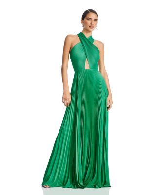 A.L.C. Athena Pleated Cutout Gown 150th Anniversary Exclusive Bloomingdale s