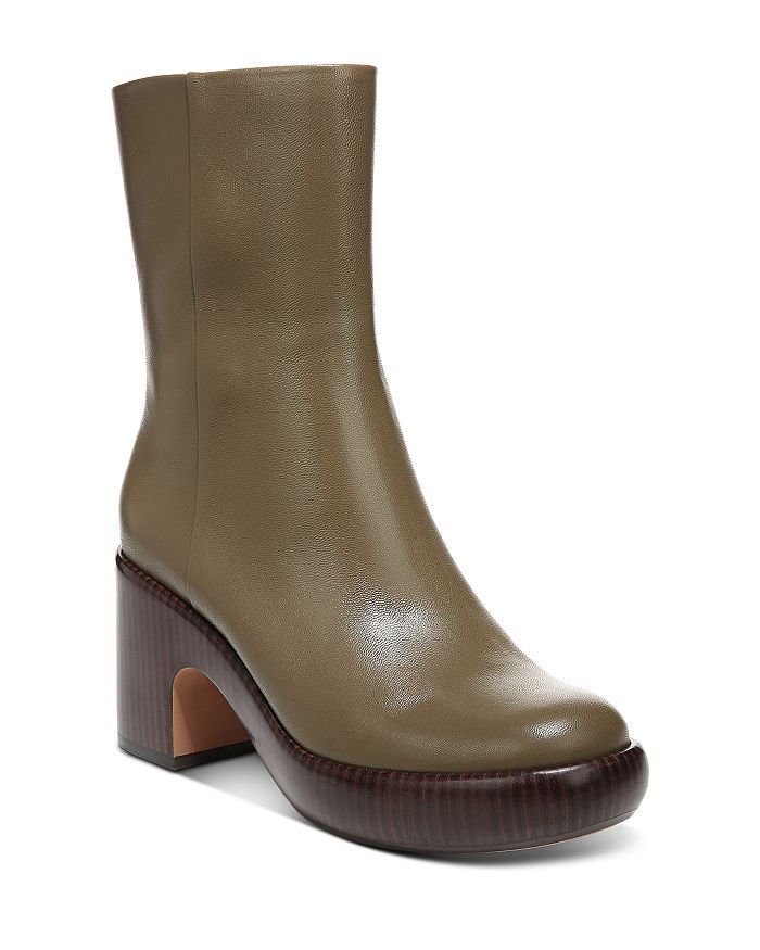 Bloomingdales Women Shoes Boots Heeled Boots Womens Nicco High Heel Platform Clog Boots 